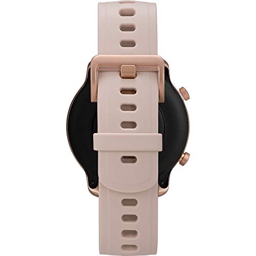 Timex Metropolitan R AMOLED Smartwatch with GPS & Heart Rate 42mm – Rose Gold-Tone with Blush Silicone Strap | The Storepaperoomates Retail Market - Fast Affordable Shopping
