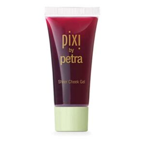 Pixi Beauty Sheer Cheek Gel – Flushed | Gel Blush For A Sheer Flush Of Colour | Oil-Free & Fragrance-Free Hydrating Liquid Blush | 0.45 Fl Oz