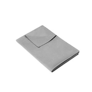 Weighted Idea Cooling Weighted Blanket Cover 60″x80″ Queen Size (Comfortable and Breathable Fabric, Light Grey)