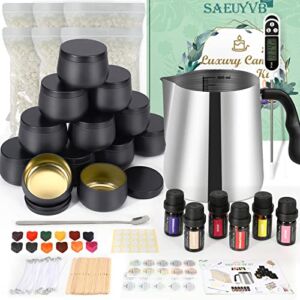 Candle Making Kit – Candle Making Kit for Adults – Full Set Candle Making Supplies – Soy Candle Kit – DIY Starter Scented Soy Candle Making Kit – Perfect Decoration for Family Life