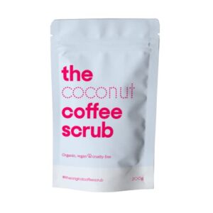 The Coffee Scrub | Naturally Exfoliating | Reduces Cellulite & Redness | 100% Vegan, Organic & Cruelty-Free | Coconut
