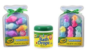 Bath Coloring Set with Dropz and Fizzies
