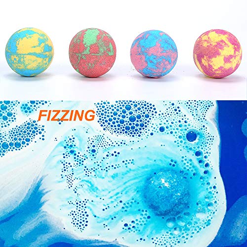 Bath Bombs for Kids with Toys Inside for Girls Boys – Lisotera 12Pcs Bulk Large Size Gift Set for Women Kids Safe Bubble Bath Fizzies Spa Fizz Balls Kit (Package May Vary) | The Storepaperoomates Retail Market - Fast Affordable Shopping
