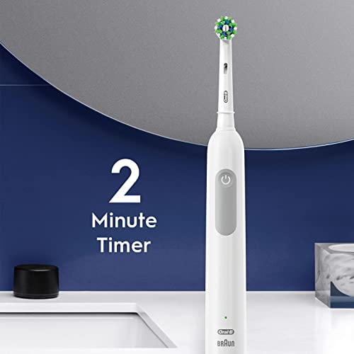 Oral-B Pro 1000 Power Rechargeable Electric Toothbrush Powered by Braun ,1 count , White (Packaging may vary) | The Storepaperoomates Retail Market - Fast Affordable Shopping