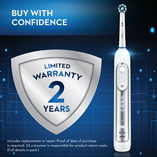 Oral-B Pro 5000 Smartseries Power Rechargeable Electric Toothbrush with Bluetooth Connectivity, Black Edition | The Storepaperoomates Retail Market - Fast Affordable Shopping