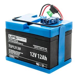 UPSBatteryCenter Compatible 12V Replacement Battery for Peg Perego John Deere Tractor Ride on Toy