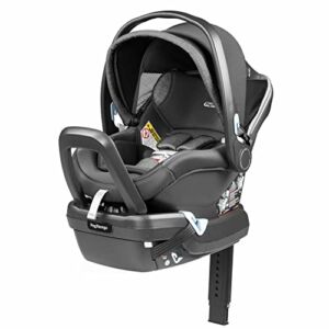 Peg Perego Primo Viaggio 4-35 Nido – Rear Facing Infant Car Seat – Includes Base with Load Leg & Anti-Rebound Bar – for Babies 4 to 35 lbs – Made in Italy – Atmosphere (Grey)