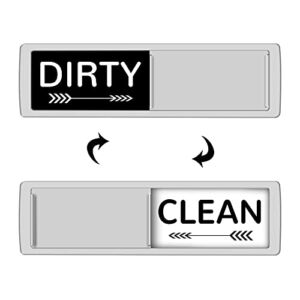 KitchenTour Dishwasher Magnet Clean Dirty Sign Indicator, Kitchen Dish Washer Magnet, Super Strong Magnet Non-Scratching Cute Design Magnet with Stickers for Kitchen Organization – Arrow
