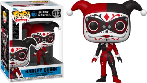Funko POP Heroes: Dia De Los DC – Harley, Multicolor | The Storepaperoomates Retail Market - Fast Affordable Shopping