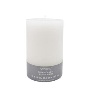 12 Pack: 4″ x 6″ White Pillar Candle by Ashland®