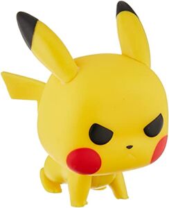 Funko POP Pop! Games: Pokemon – Pikachu (Attack Stance) Collectible Vinyl Figure, Multicolor, One Size