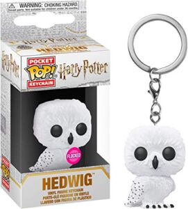 Funko Pop Keychain: Harry Potter – Hedwig (Flocked) Exclusive