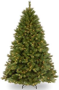 National Tree Company Pre-lit Artificial Christmas Tree | Includes Pre-strung White Lights and Stand | Winchester Pine – 7.5 ft