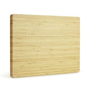 Makerflo Bamboo Cutting Boards 14 x 10 inch, Wooden Kitchen Butcher Block, Handmade Gifts