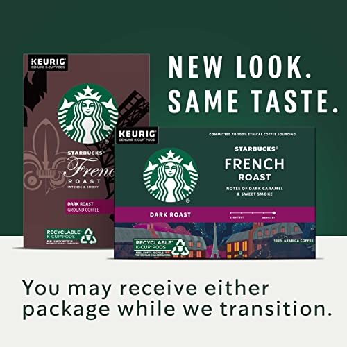 Starbucks K-Cup Coffee Pods—Dark Roast Coffee—French Roast for Keurig Brewers—100% Arabica—6 boxes (60 pods total) | The Storepaperoomates Retail Market - Fast Affordable Shopping