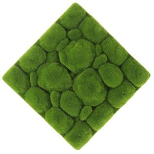 FOMIYES Artificial Moss Mat Squares Wall Decor, Simulation Plants Wall Hanging Decoration, Fake Moss Wall Plant Pads for Home