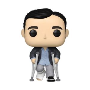 Funko POP TV: The Office – Michael Standing with Crutches,Multicolor,57396