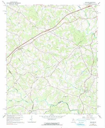 Georgia Maps – 1964 Ashland, GA – USGS Historical Topographic Wall Art – 44in x 55in | The Storepaperoomates Retail Market - Fast Affordable Shopping