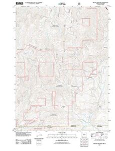 Oregon Maps – 2011 Mount Ashland, OR – USGS Historical Topographic Wall Art – 44in x 59in