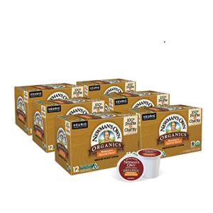 Newman’s Own Organics Special Blend Decaf, Single-Serve Keurig K-Cup Pods, Medium Roast Coffee, 72 Count
