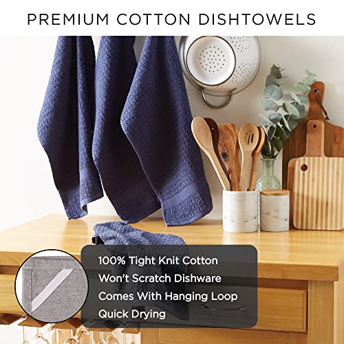 DII Basic Terry Collection Waffle Dishtowel Set, 15×26, Solid Spice, 4 Piece | The Storepaperoomates Retail Market - Fast Affordable Shopping
