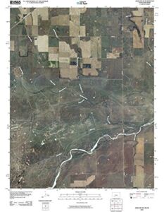 2010 Ashland, KS – Kansas – USGS Historical Topographic Map : 44in x 55in