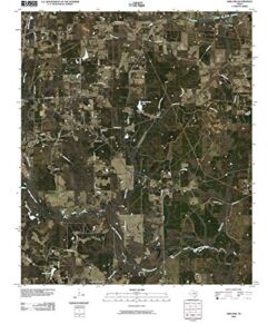 2010 Ashland, TX – Texas – USGS Historical Topographic Map : 44in x 55in