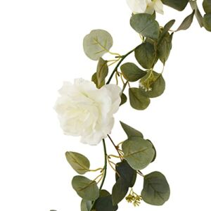 12 Pack: 6ft. Rose & Eucalyptus Garland by Ashland®
