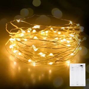 Fairy Lights Battery Operated，createreedo Multi-Colored 16.5 FT 50 led String Lights 1 Pack of Christmas Lights for Bedroom/ Party /Holiday /DIY Decor etc.