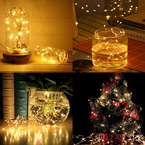 Koxly 4 Pack 20ft 60 Led Fairy Lights with Remote Timer Waterproof Christmas Decor Battery Operated Twinkle Firefly Lights for Bedroom, Garden, Easter, Party, Christmas Indoor and Outdoor Decorations | The Storepaperoomates Retail Market - Fast Affordable Shopping