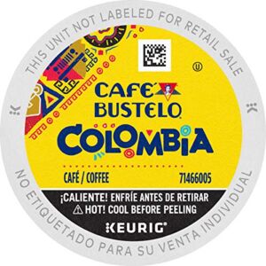 Café Bustelo 100% Colombian Medium Roast Coffee, 12 Keurig K-Cup Pods