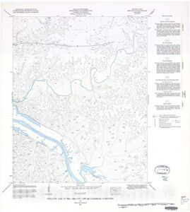 Historic Pictoric Map : Geologic Map and Mineral Resources Summary of The Ashland City Quadrangle, 1967 Cartography Wall Art : 32in x 36in