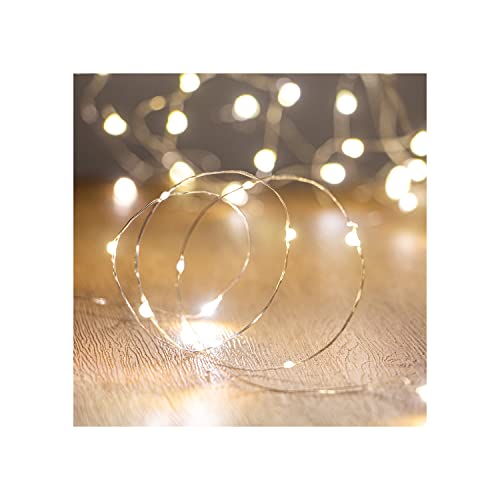 XINKAITE Led String Lights Waterproof 32.8ft led Fairy Lights Battery Operated for Wedding, Home, Garden, Party, Christmas Decoration, Warm White | The Storepaperoomates Retail Market - Fast Affordable Shopping