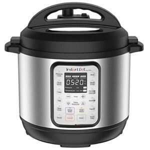 Instant Pot Duo Plus 9-in-1 Electric Pressure Cooker, Slow Cooker, Rice Cooker, Steamer, Sauté, Yogurt Maker, Warmer & Sterilizer, Includes App With Over 800 Recipes, Stainless Steel, 3 Quart