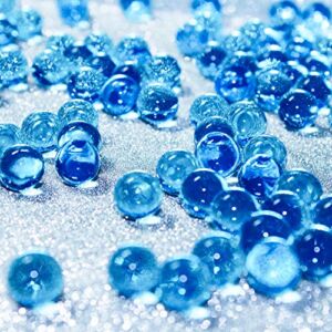 Hicarer 10000 Pieces Vase Filler Beads Gems Water Gel Beads Growing Crystal Pearls Wedding Centerpiece Decoration (Blue)