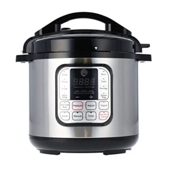 MasterChef Electric Pressure Cooker 10 in 1 Instapot Multicooker 6 Qt, Slow Cooker, Vegetable Steamer, Rice Maker, Digital Programmable Insta Pot with 18 Cooking Presets, Stainless Steel, Non Stick | The Storepaperoomates Retail Market - Fast Affordable Shopping
