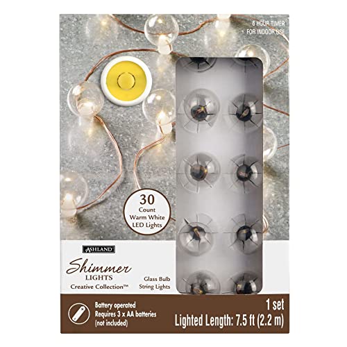 8 Pack: 30ct. White LED String Lights by Ashland™ | The Storepaperoomates Retail Market - Fast Affordable Shopping