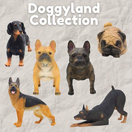 Comfy Hour Doggyland Collection, Miniature Dog Collectibles 6” Standing French Bulldog Figurine, Realistic Lifelike Animal Statue Home Decoration, Brindle, Polyresin | The Storepaperoomates Retail Market - Fast Affordable Shopping