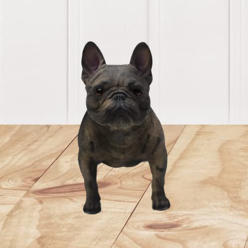 Comfy Hour Doggyland Collection, Miniature Dog Collectibles 6” Standing French Bulldog Figurine, Realistic Lifelike Animal Statue Home Decoration, Brindle, Polyresin | The Storepaperoomates Retail Market - Fast Affordable Shopping