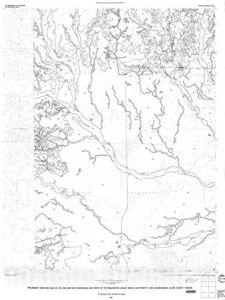 Map : Preliminary geologic map of the Ashland NW quadrangle and parts of the Englewood, Mount Helen, and Proffitt Lake quadrangles, Clark County, Kansas, 1994 Cartography Wall Art : 24in x 30in