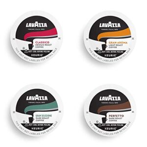 Lavazza Coffee K-Cup Pods Variety Pack for Keurig Single-Serve Brewers, (Packaging May Vary), 64 Count (Pack of 1)