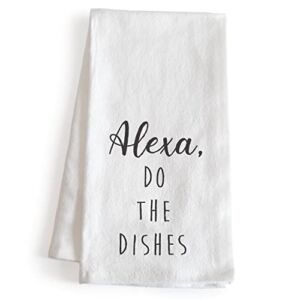Alexa Do the Dishes Towel 18×24 Inch, Alexa Dish Towel Alexa Tea Towel, Alexa Funny Dish Towel Alexa Kitchen Towel Funny Alexa Towel Alexa Wash Dishes Towel Funny Tea Towel Funny Dish Towel Saying