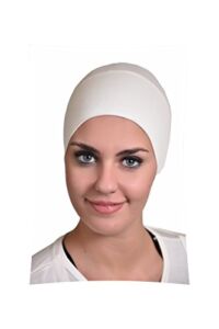 Off White Under Scarf Tube shape Cap (Hijab Accessory) Hijab Cape Hijab