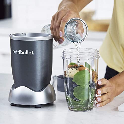 NutriBullet 12-Piece High-Speed Blender/Mixer System, Gray (600 Watts) | The Storepaperoomates Retail Market - Fast Affordable Shopping