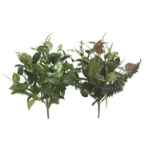 8 Pack: Assorted Mixed Greenery Bush by Ashland®