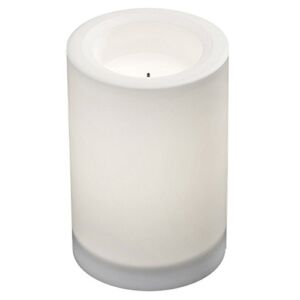 Northern International Paradise by Sterno Home Solar Color Changing Flameless Candle, 4 6-Inch, 4 x 6, White