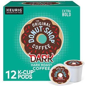 The Original Donut Shop Dark Roast Coffee, K-Cup, 12 ct