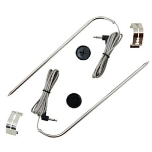 Darmito 2 Packs Replacement Meat Probe Compatible for Masterbuilt Gravity Series 560/800/1050 XL Pellet Grills,Pellet Smokers and Masterbuilt Controller Board,Waterproof BBQ Temperature Probe