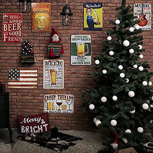 Krouterebs Tin Christmas Hot Cocoa Bar Cookies Winter Market Coffee Shop Tin Sign Iron Painting Poster Home Novelty Metal Signs 6×8 Inch Retro Parlor Courtyard Wall Decor | The Storepaperoomates Retail Market - Fast Affordable Shopping