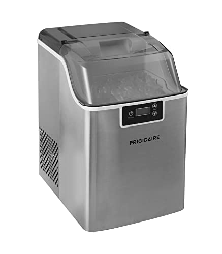 Frigidaire Countertop Crunchy Chewable Nugget Ice Maker V2, 44lbs per Day, Stainless Steel | The Storepaperoomates Retail Market - Fast Affordable Shopping